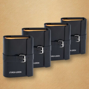 Skórzane Etui na Brewiarz  z Klamrą – Elegancja w Służbie Modlitwy