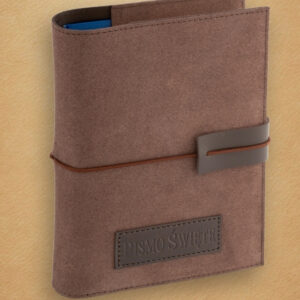 Elegancka Skórzana Okładka na Biblię Tysiąclecia (Twarda Oprawa) - Zapięcie na Gumkę