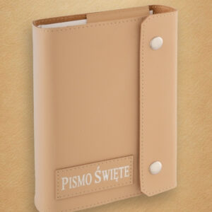 Okładka skórzana na Pismo Święte MAŁY FORMAT
