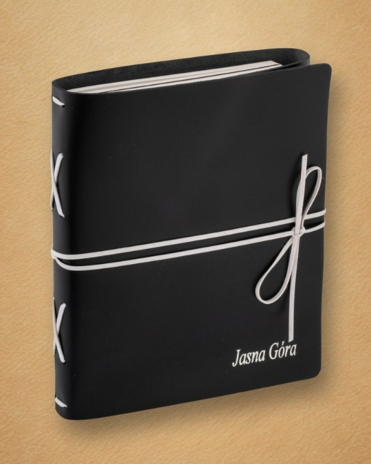 SKÓRZANE ETUI+ notatnik/pamiętnik Vintage z wiązaniem na rzemyk