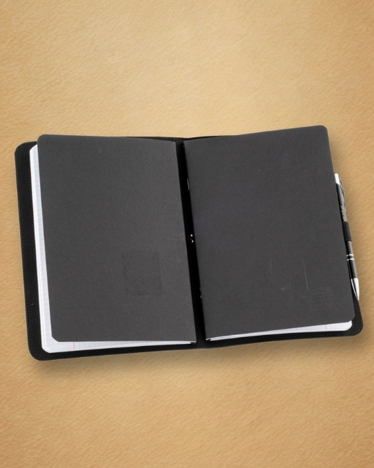 Skórzane Etui na Zeszyt + 2 Notatniki A5 (gumka)