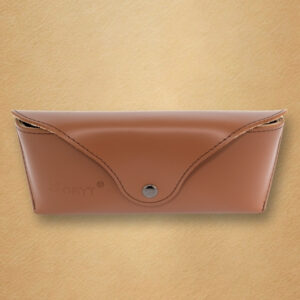 Eleganckie etui na okulary wykonane z najwyższej jakości naturalnej skóry bydlęcej