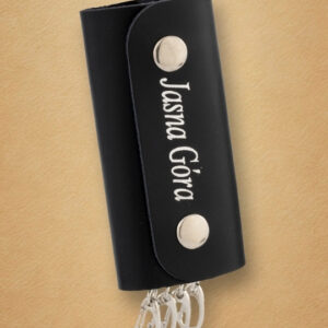 Kluczówka skórzana z zatrzaskiem – elegancja i funkcjonalność